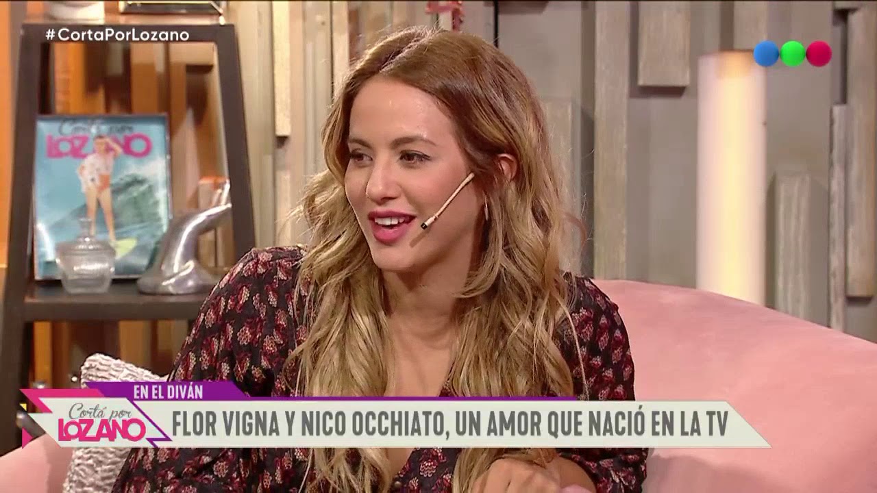 La historia de amor de Flor Vigna y Nico Occhiato - Cortá por Lozano 2019