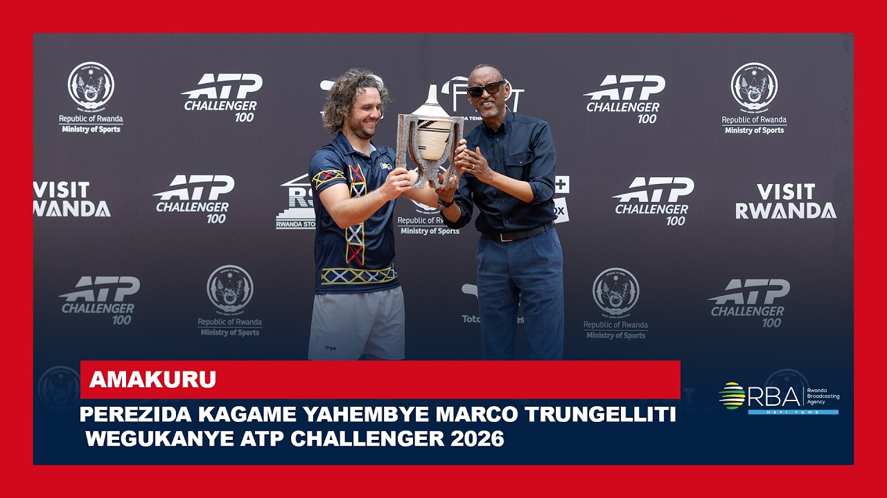 Perezida Kagame yahembye Marco Trungelliti wegukanye ATP Challenger 2026