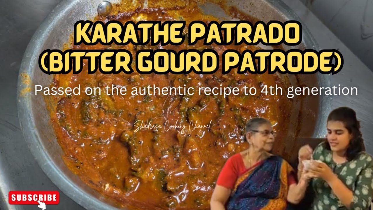Bitter gourd Pathrade| No onion No garlic| No coconut| Easy recipe
