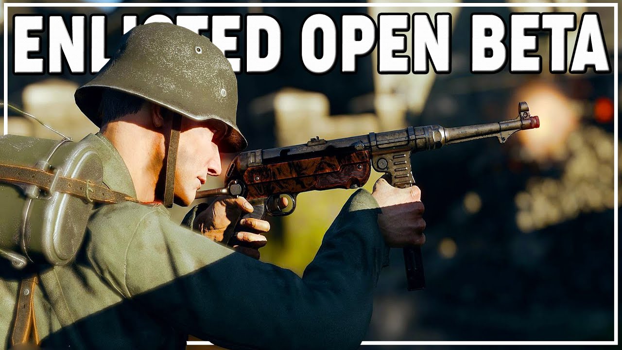 FIRST LOOK WAR THUNDER INFANTRY | Defending NORMANDY June '44 | Enlisted OPEN BETA Gameplay