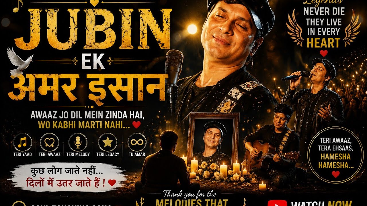 Jubin – Ek Amar Insaan | Heart Touching Tribute Song | Emotional Hindi Song 2025 | Soulful Melody