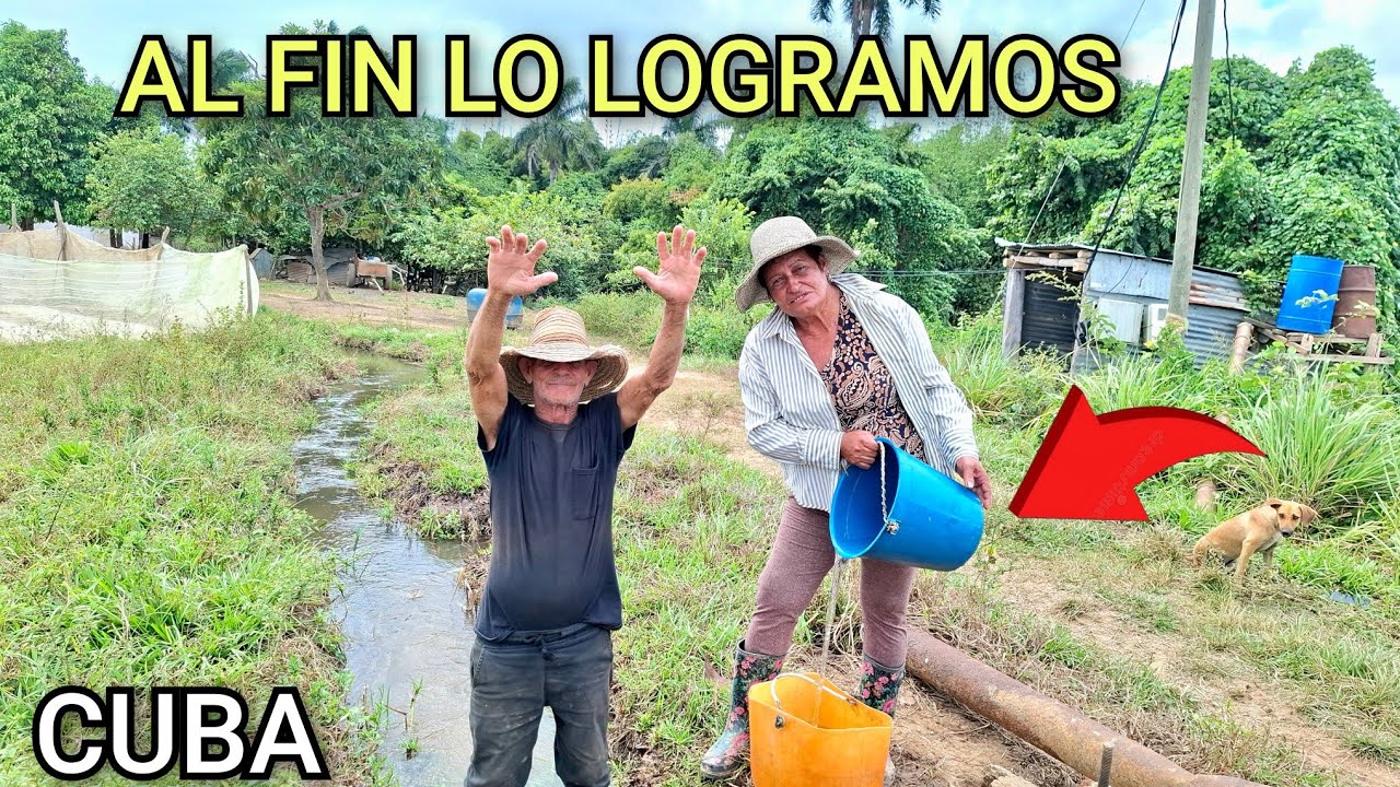 No lo puedo Creer‼️Ya tenemos AGUA en la Finca‼️