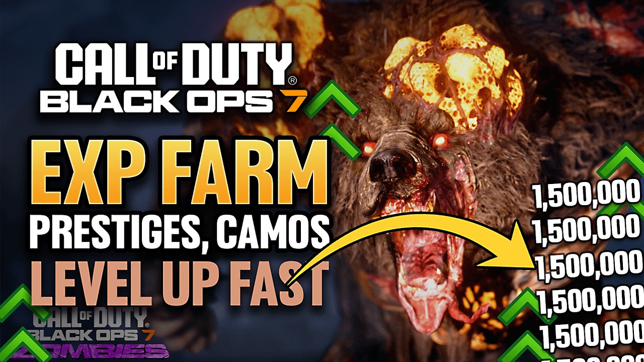 Do THIS *BROKEN* XP & Camo Glitch BEFORE IT'S PATCHED | BO7 ZOMBIES GLITCH
