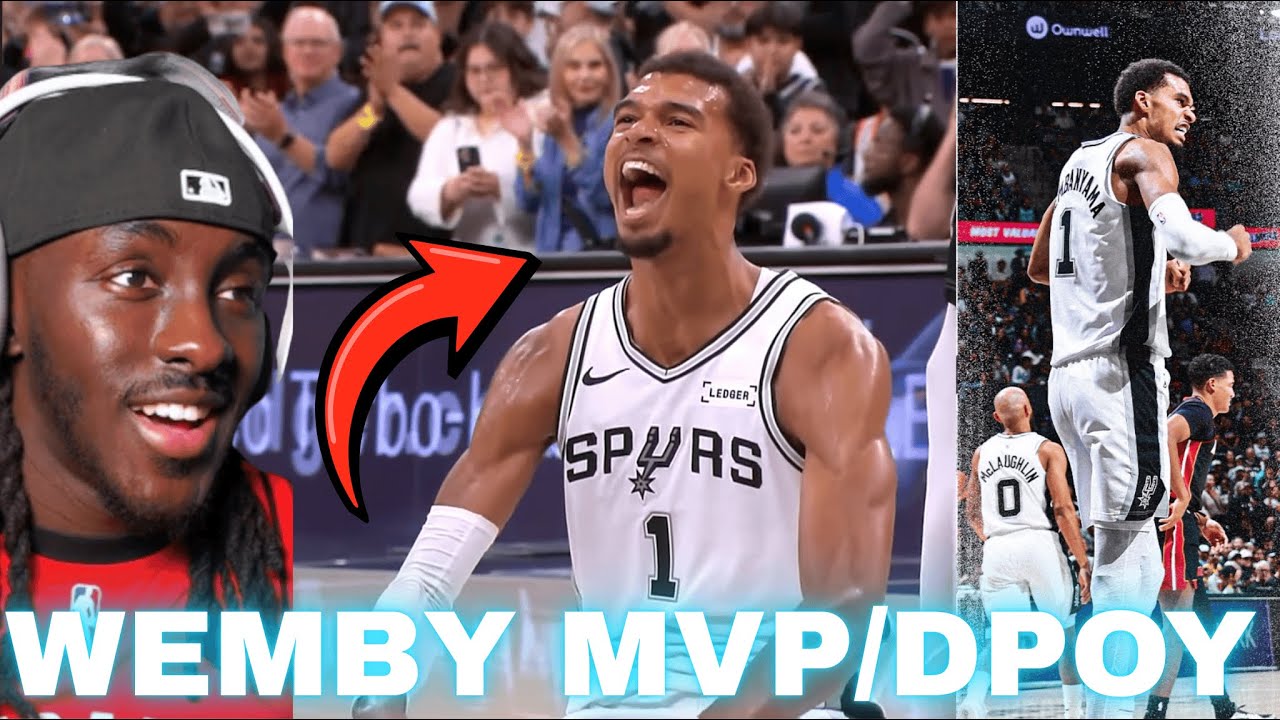 MVP WEMBY LEADS 5-0 SPURS.. Spurs Vs Heat Highlights Reaction
