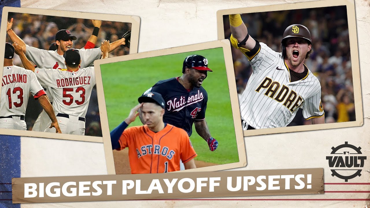 MLB's biggest playoff upsets! (aka absolute October MADNESS!)