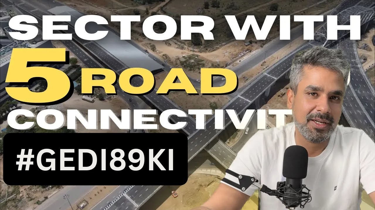 Sector with Multiple Road Connectivity || sector 89 Gurgaon