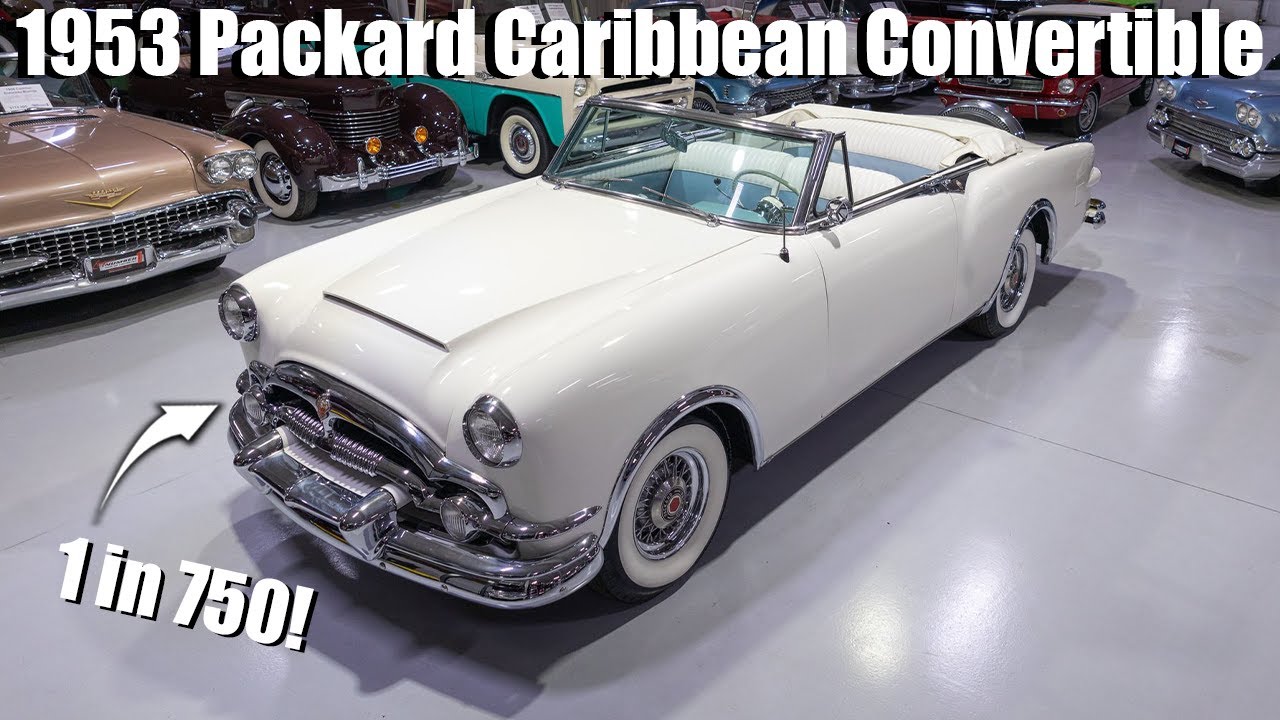 1953 Packard Caribbean Convertible - A Rare Cruiser!