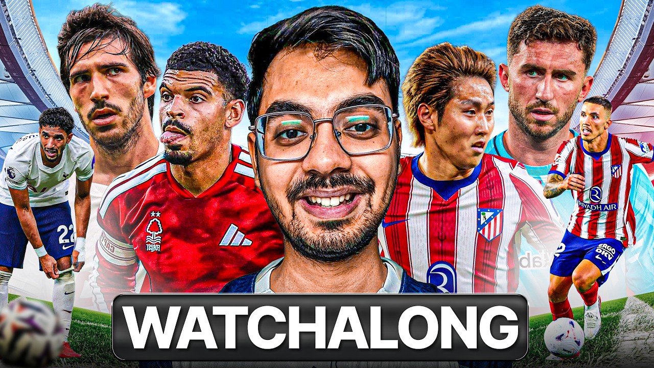 🚨 SPURS MUST WIN! 😤 Nottingham Forest vs Tottenham + Athletic Club vs Atletico Madrid | LIVE
