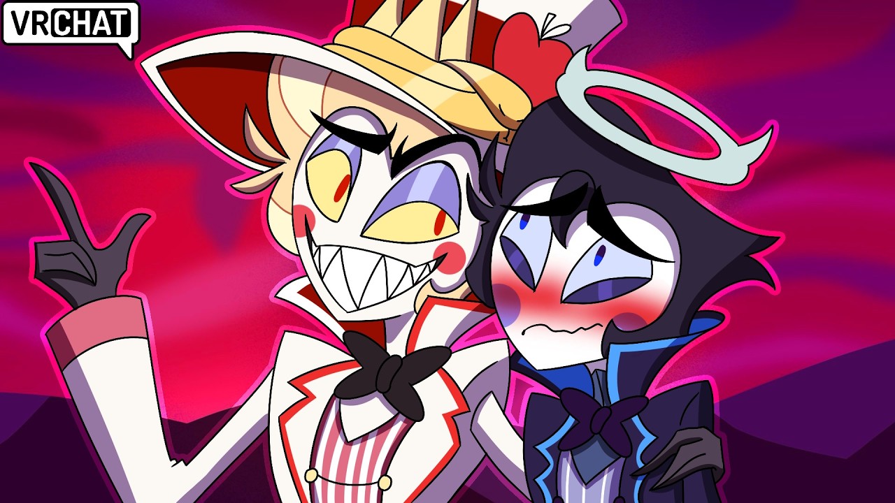 Lucifer's 2P SHY TWIN BROTHER in Hazbin Hotel VRChat