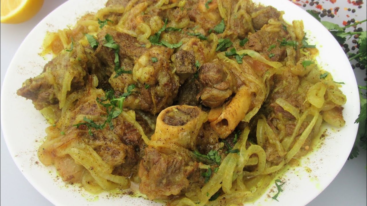 Afghani Mutton Do Pyaza Recipe 😋 دوپیازه یا داشی گوشت گوسفند Lamb Do Pyaza Ramazan Recipe