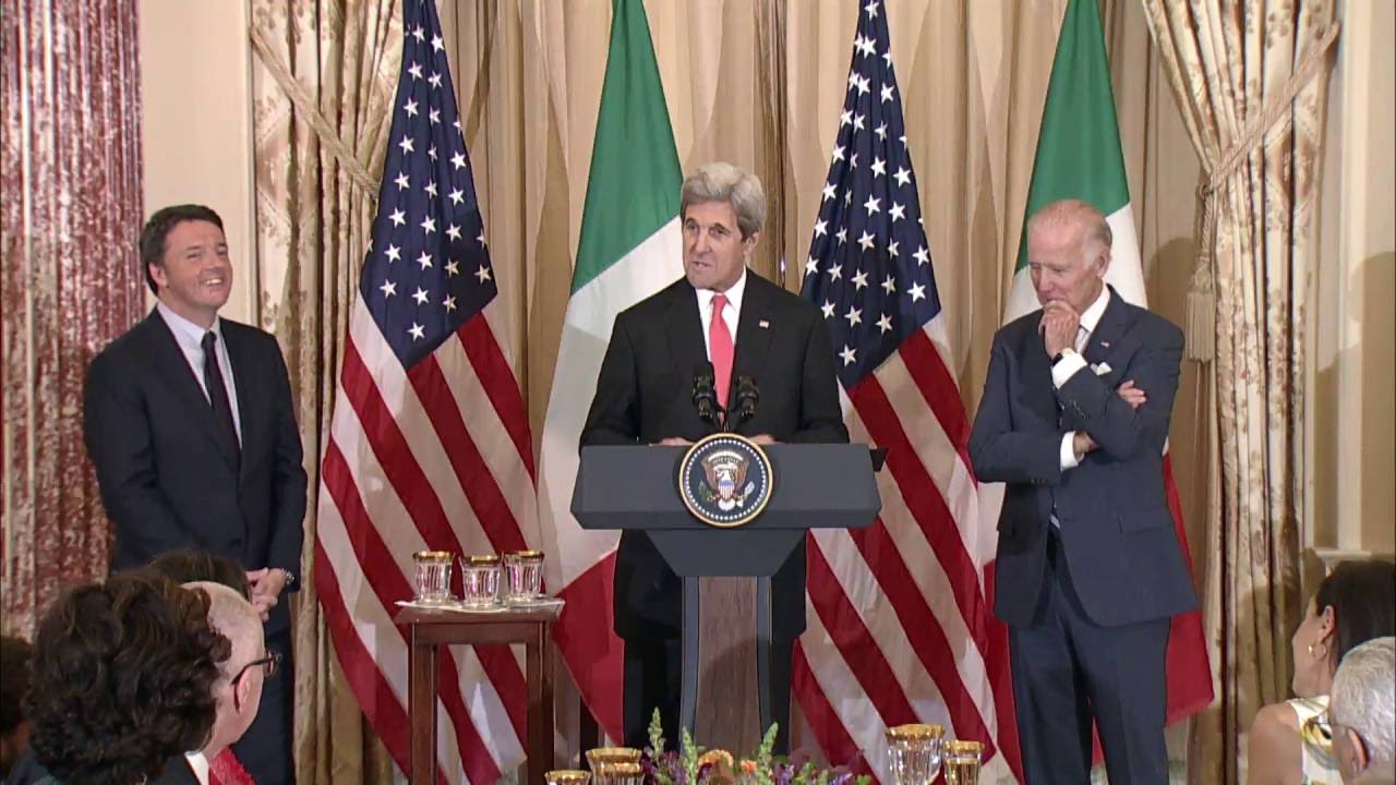 State Luncheon in Honor of Prime Minister Matteo Renzi of Italy