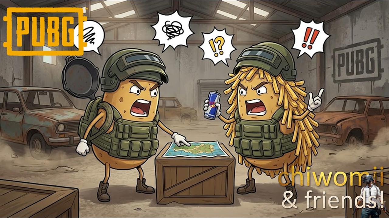 Heated 🔥 Debate! | 🥔 chiwomii plays PUBG 🪂 | #like #subscribe #pubg #pc #gaming #trending