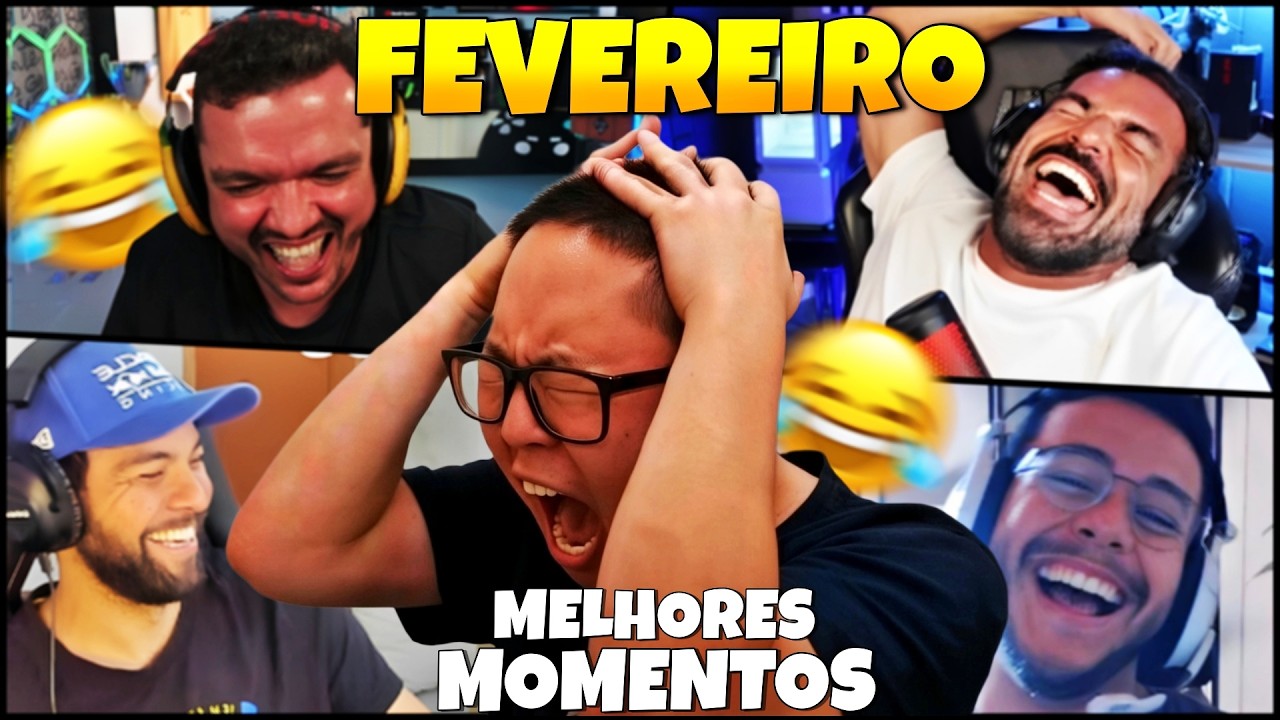 OS MELHORES MOMENTOS DE FEVEREIRO 😂😂