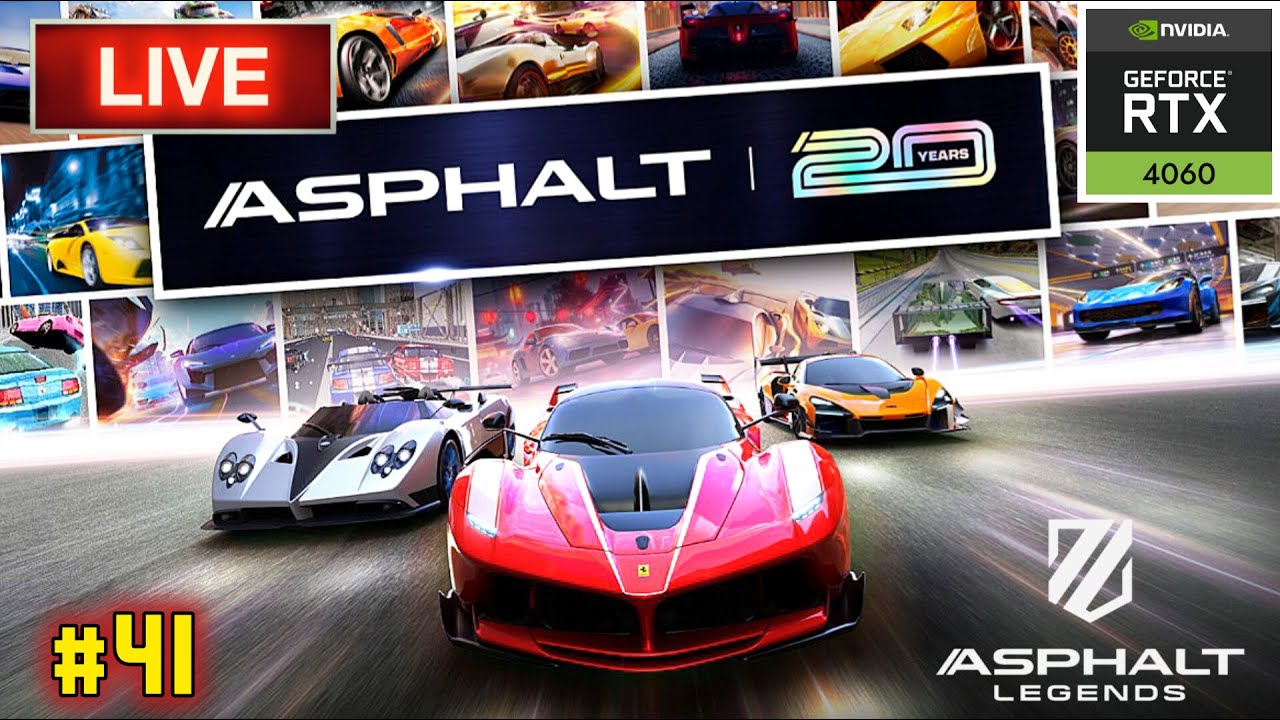 🔴Asphalt Legends Unite Gameplay | Live Stream #41 | PC UHD | 4K 60FPS | GIC 2.0