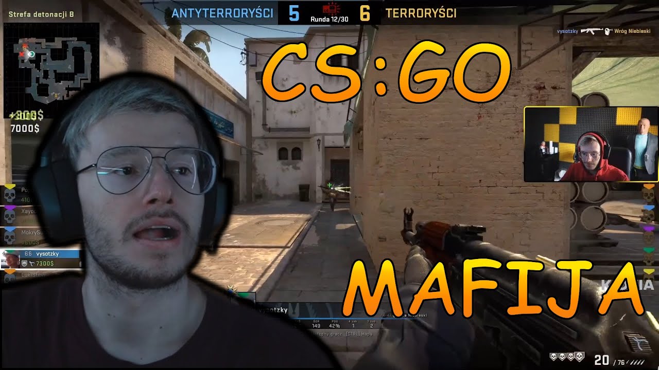 Xayoo - CS GO , JESTESMY JAK MAFIJA , 3'CIE OKO  /POPO / LUKI / VYSOTZKY / SUCHAR