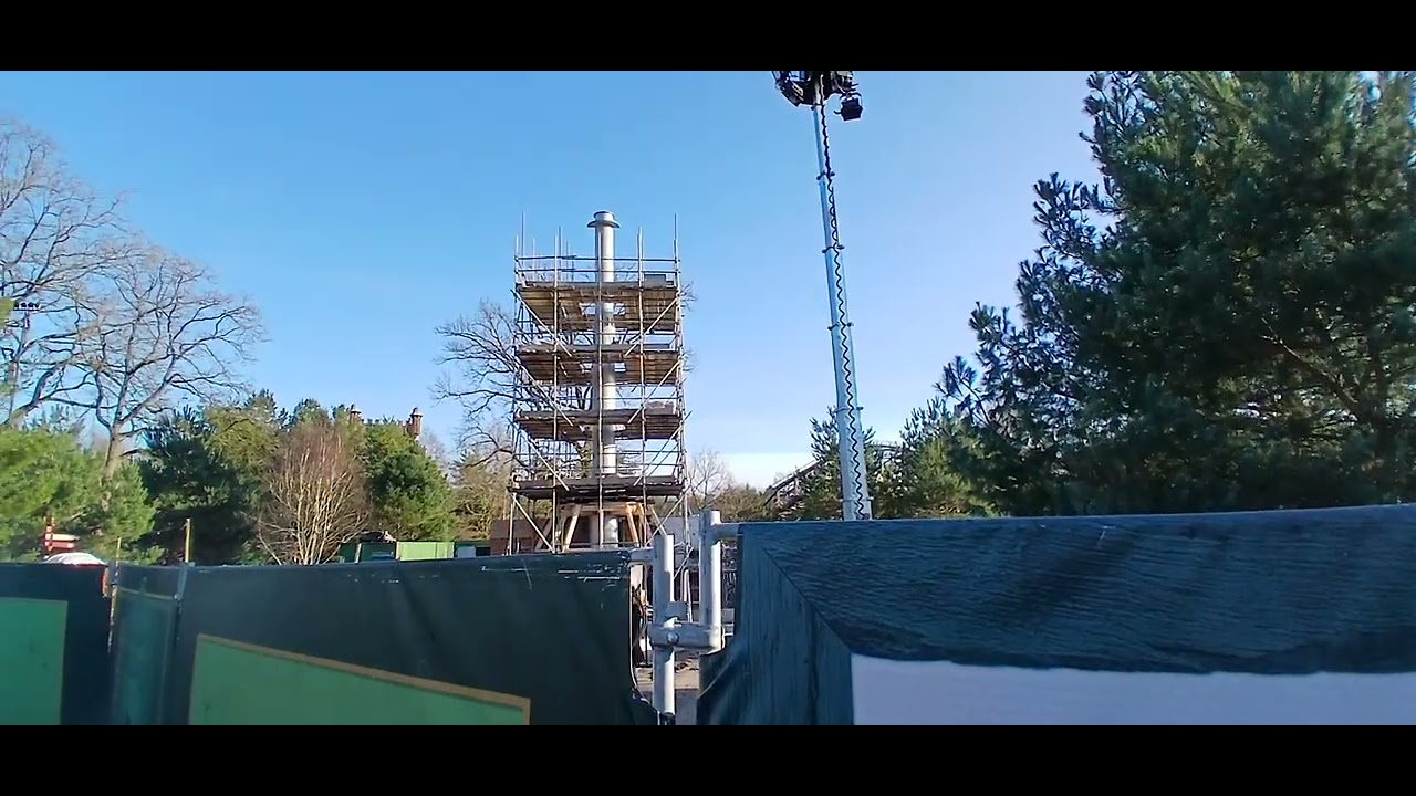 Bouw droptowers hooghmoed deel 1[Efteling 2026]