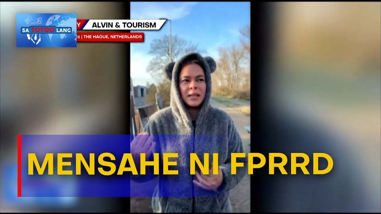 VP Sara, ibinahagi ang mensahe ni FPRRD sa mga Pinoy | Sa Totoo Lang