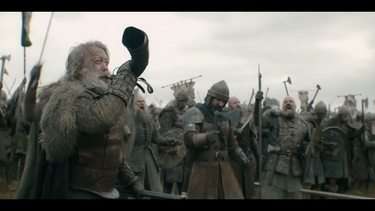 Daemon Targaryen battle speech and Northmen's war chant - House of the Dragon [S3E8]
