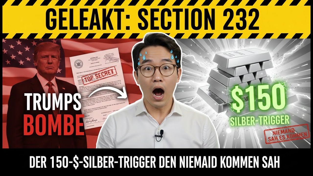 GELEAKT: Trumps Section-232-Bombe — der 150-$-Silber-Trigger, den niemand kommen sah