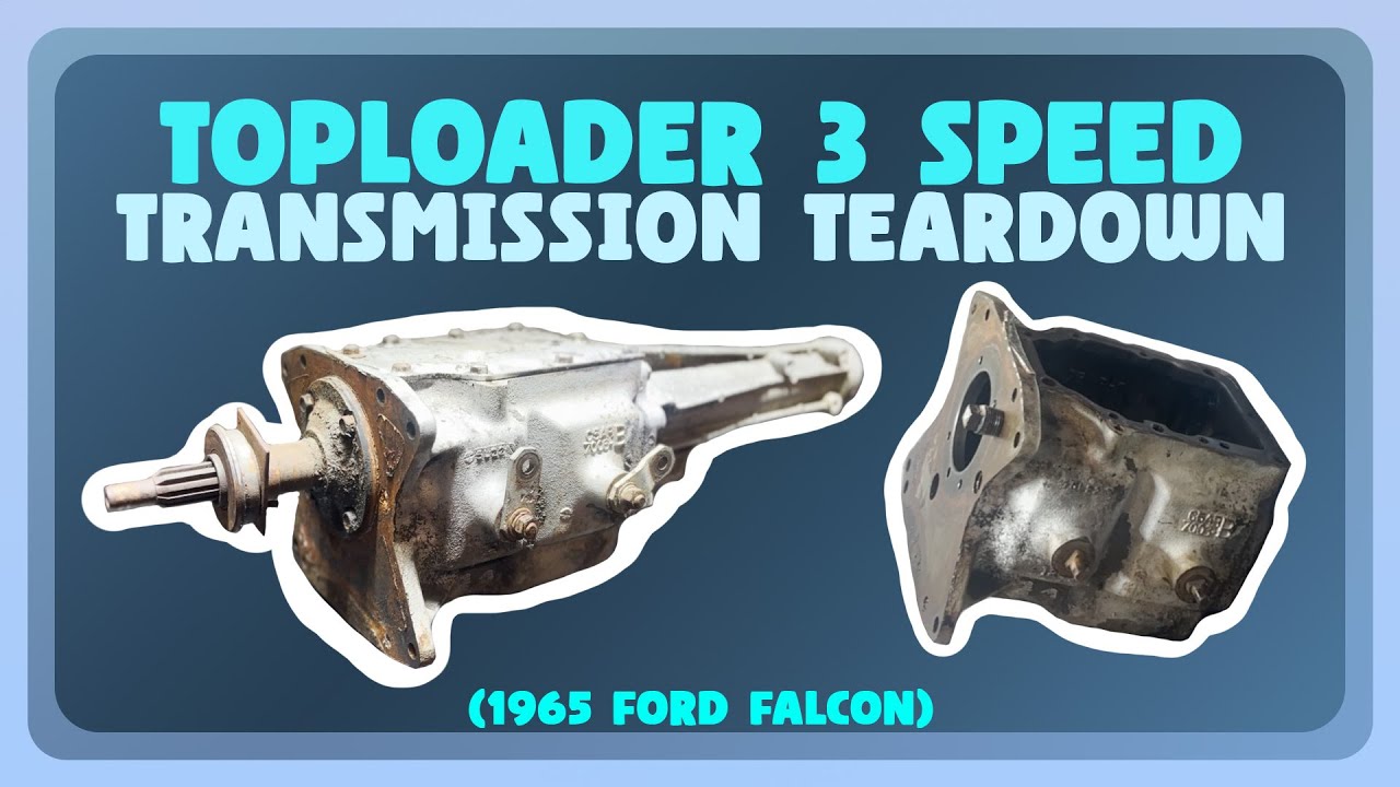 Toploader 3 Speed Manual Transmission Teardown / Disassembly! Satisfying - 1965 Ford Falcon