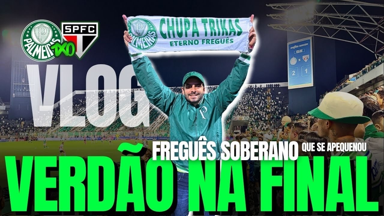 PALMEIRAS DERROTA O SEU FREGUÊS (SÃO PAULO) E VAI DISPUTAR MAIS UMA FINAL DE PAULISTÃO