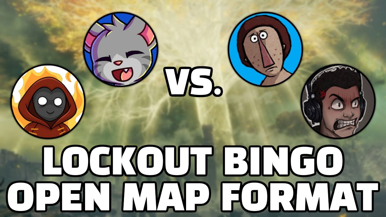 Elden Ring 2v2 LOCKOUT Bingo - Aggy & CBD vs. Chris & Domo