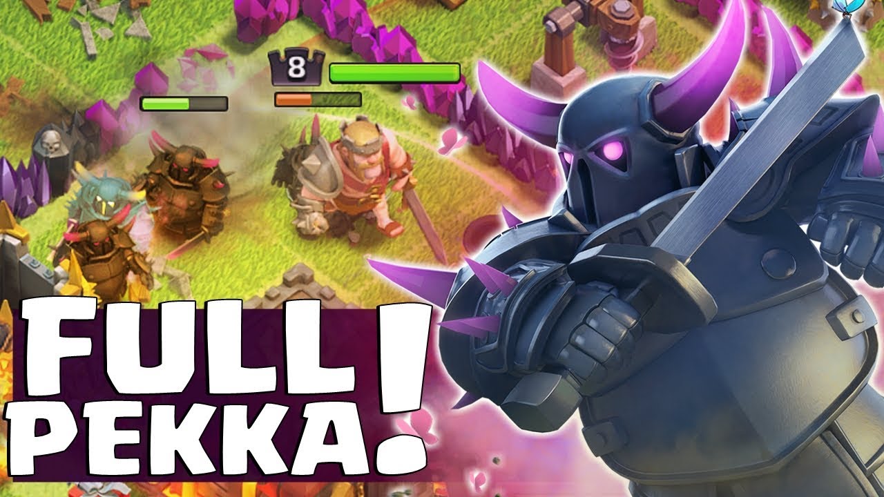 MUITA EVOLUÇÃO NA INICIANDO + ATAQUES FULL PEKKAS! E BÁRBARO MARATONISTA? | #20 CLASH OF CLANS