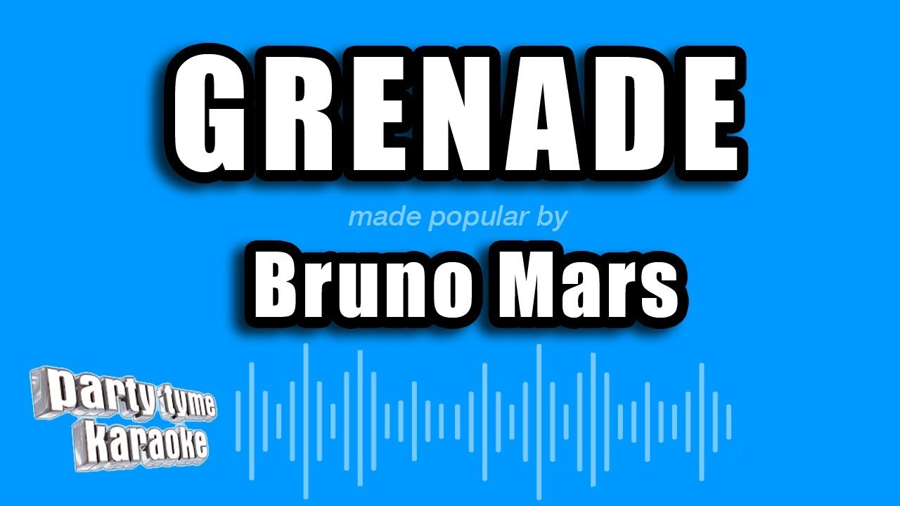 Bruno Mars - Grenade (Karaoke Version)