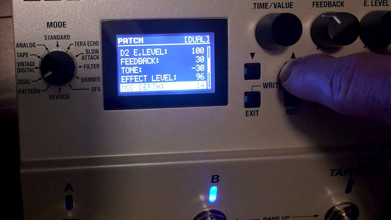 Boss DD500 Dual Delay Quick Overview