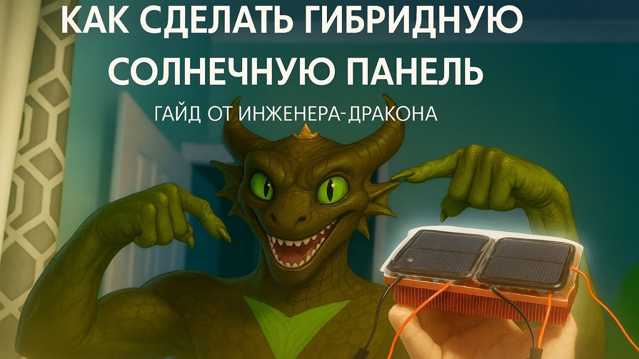 солнечная панель с элементами Пельтье. Реальный тест (+0.8% мощности) — объясняет Дракон-инженер!!! 