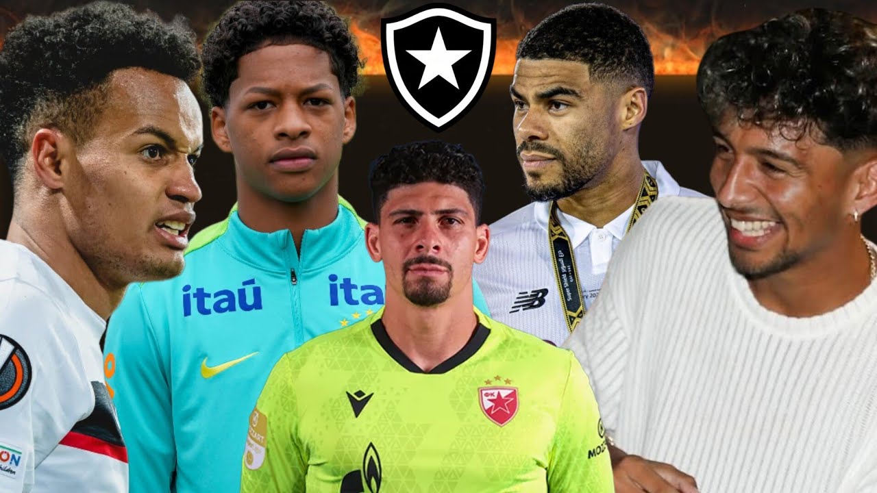 BOTAFOGO VOLTA AO MERCADO POR NOVO GOLEIRO, LATERAL-ESQUERDO E VOLANTE