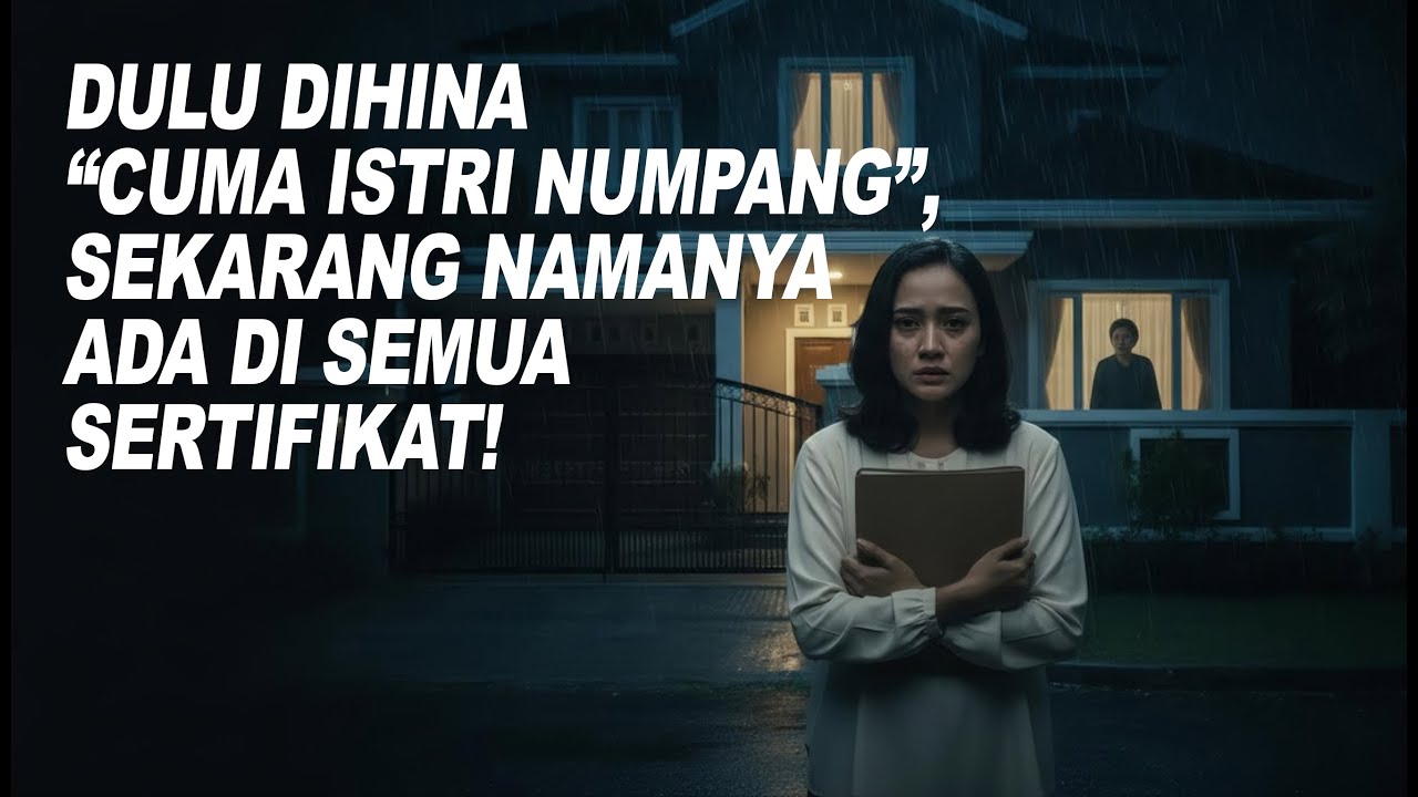 Dulu Dihina “Cuma Istri Numpang”, Sekarang Namanya Ada di Semua Sertifikat!