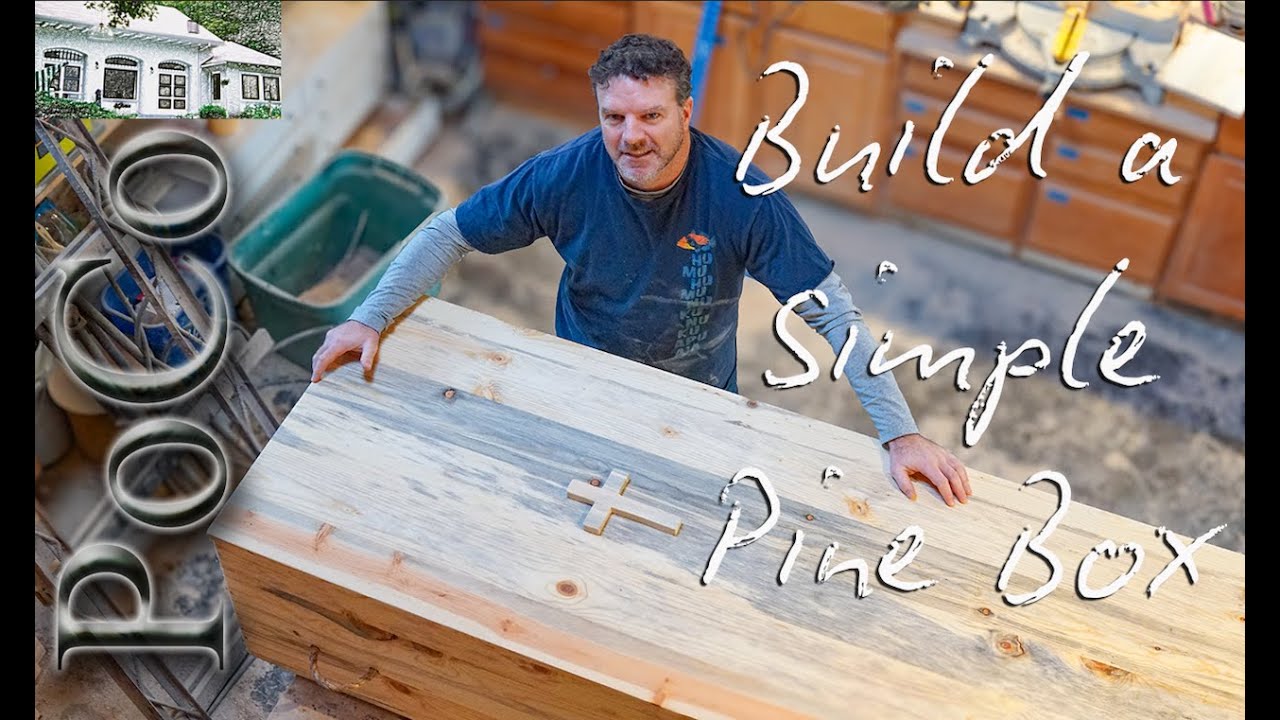 How to make a simple pine box casket: Affordable DIY build