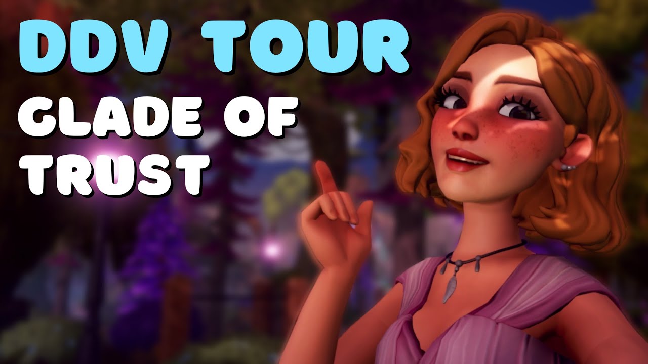 My Enchanting GLADE OF TRUST | Disney Dreamlight Valley Tour 