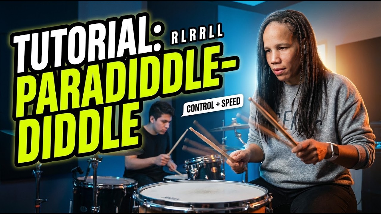 Paradiddle-Diddle | Tutorial | Kelly KC