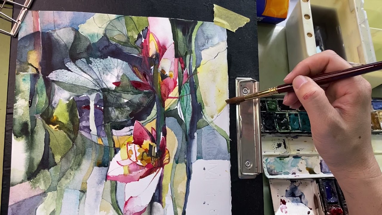 Water Lilies (Work-in-progress)