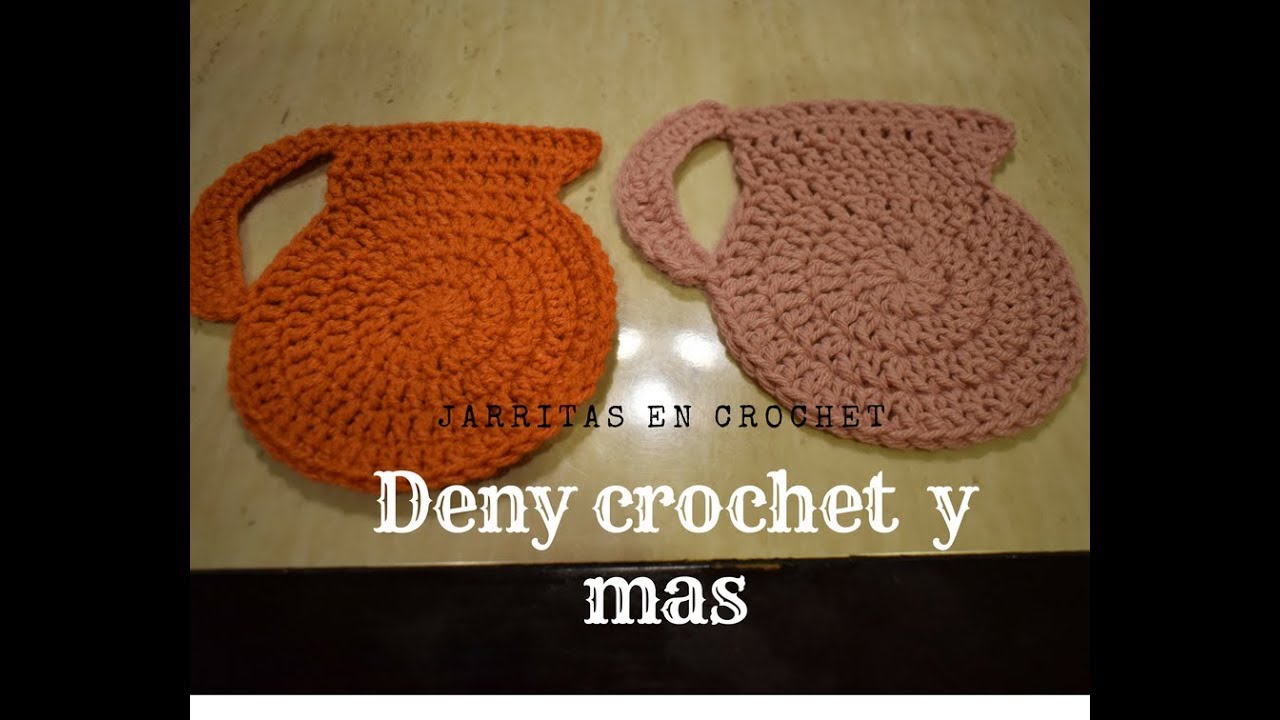 Como Hacer Jarrita en crochet para agarrar las cosas calientes