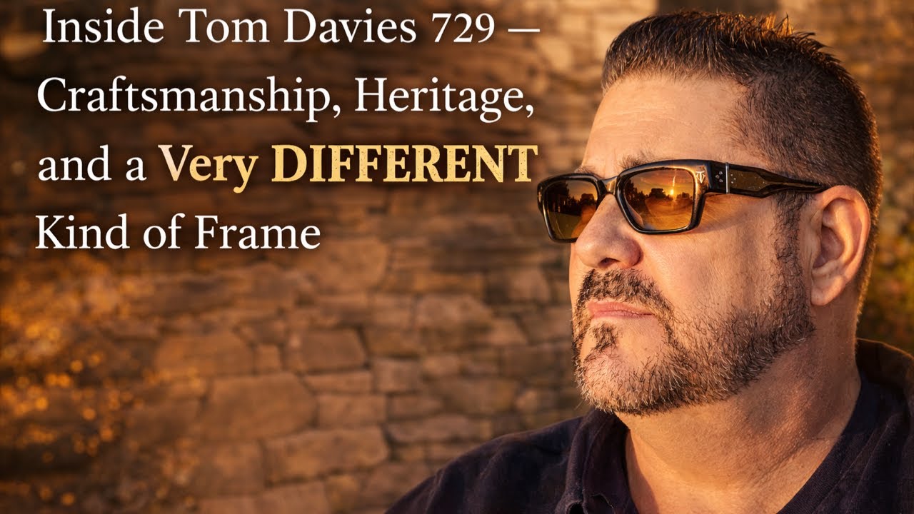 Inside Tom Davies 729 — Craftsmanship, Heritage, and a Very Different Kind of Frame