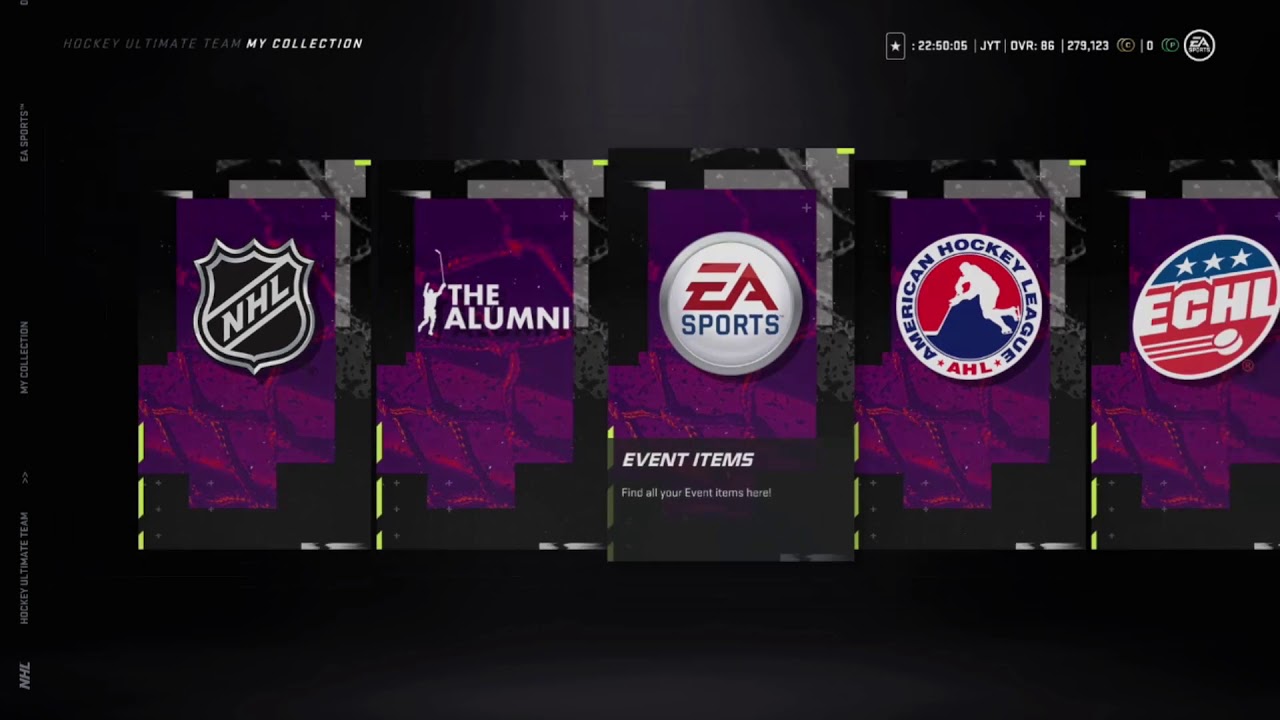 NHL 21 WinterNational event & HUT Reward PAcks