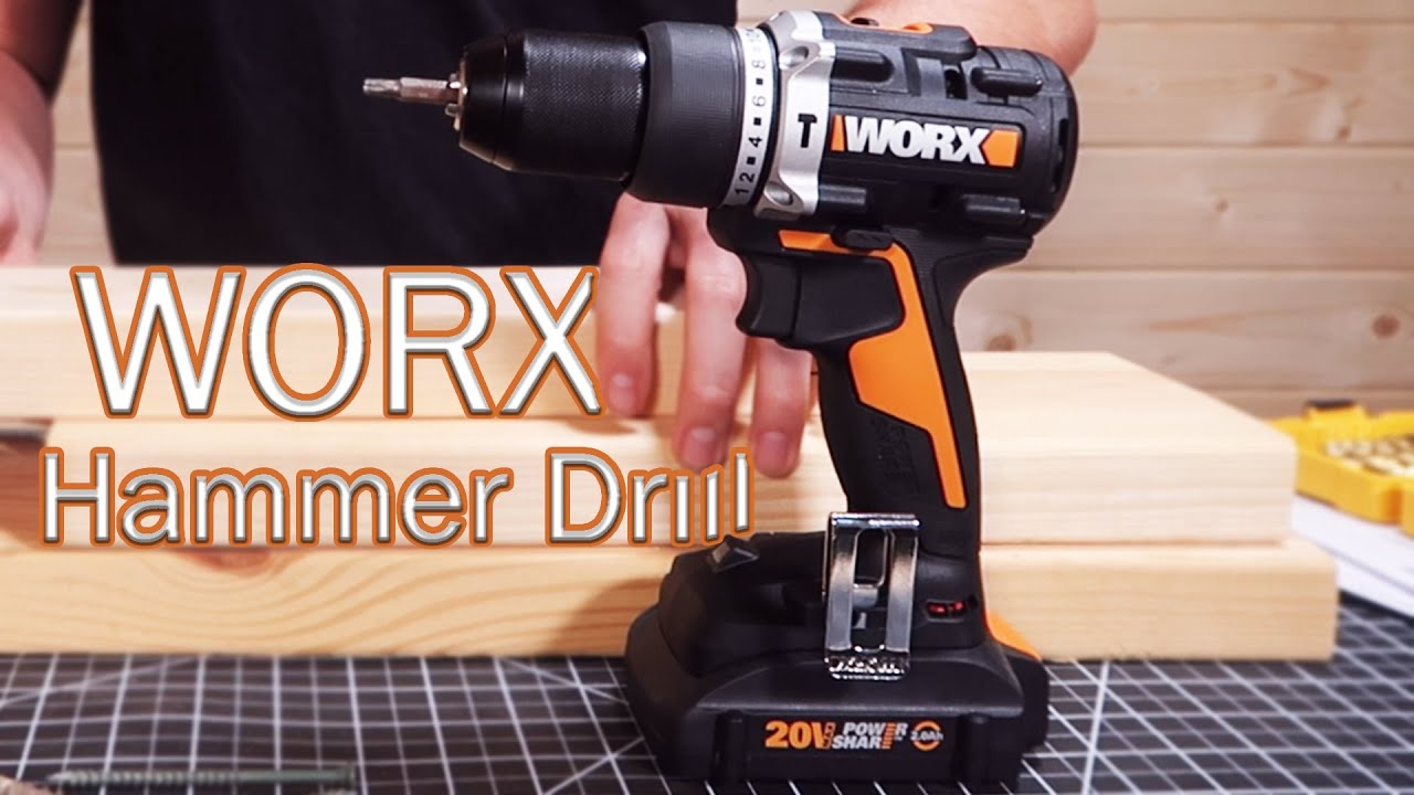 Бесщеточный перфоратор Worx 20 В