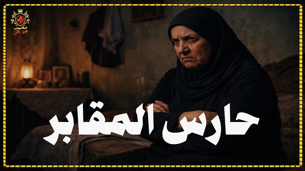 قصص رعب حقيقية  بلال حارس المقابر يحكي عن تفاصيل الجمجمه المرسوم عليها بالدم  حكايات جدتي