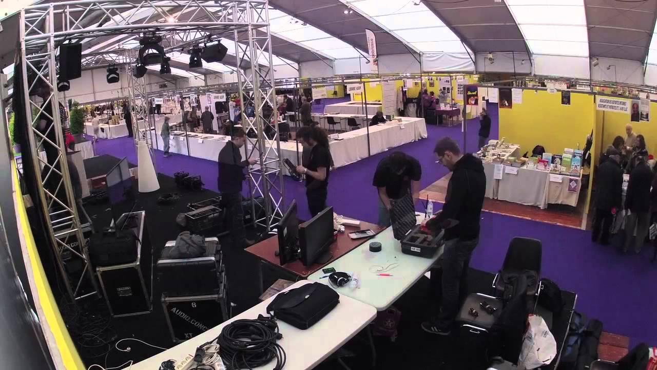 LA 7ALIMOGES PLATEAU TV LIRE &Agrave; LIMOGES TIME LAPSE