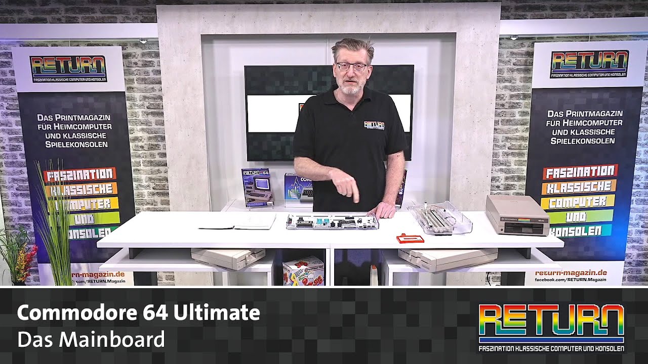 Commodore 64 Ultimate: Das Mainboard