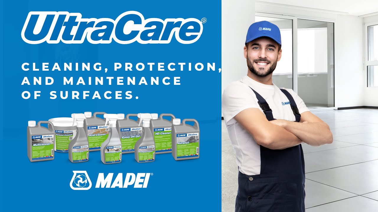 Mapei HK | UltraCare Line | Cleaning, protection, and maintenance of surfaces