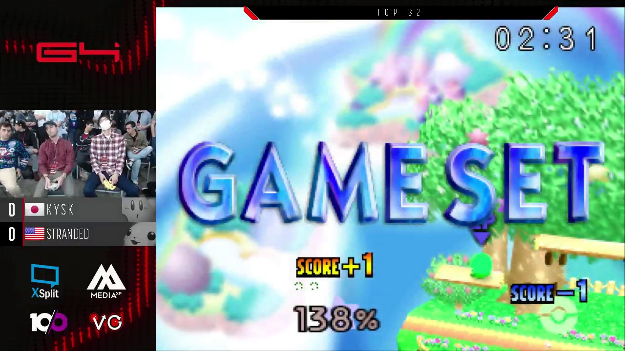 G4 - Top 64 - k y s k Vs. Stranded - SSB64