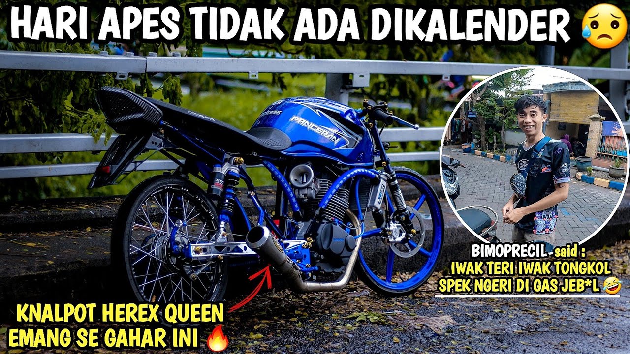 GARA GARA GANTI KNALPOTNYA HEREX QUEEN || MESIN TIGER PANGERAN LANGSUNG RUNGKAD LAGI ‼️