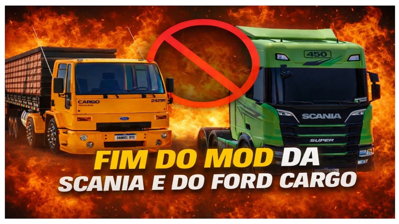 FIM DO MOD DA SCANIA E DO FORD CARGO NO GLOBAL TRUCK ONLINE 