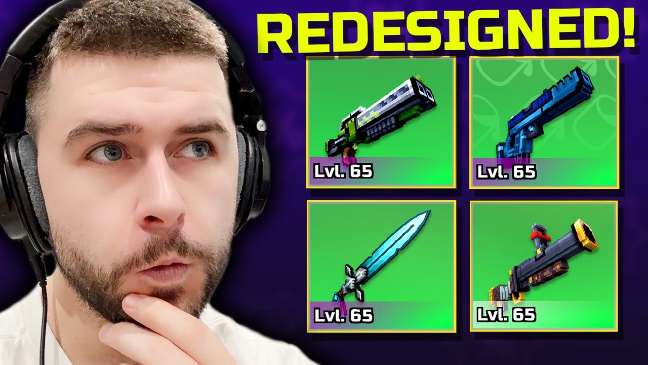 Pixel Gun 3D Redesigned All These OG Weapons... is it a good thing?