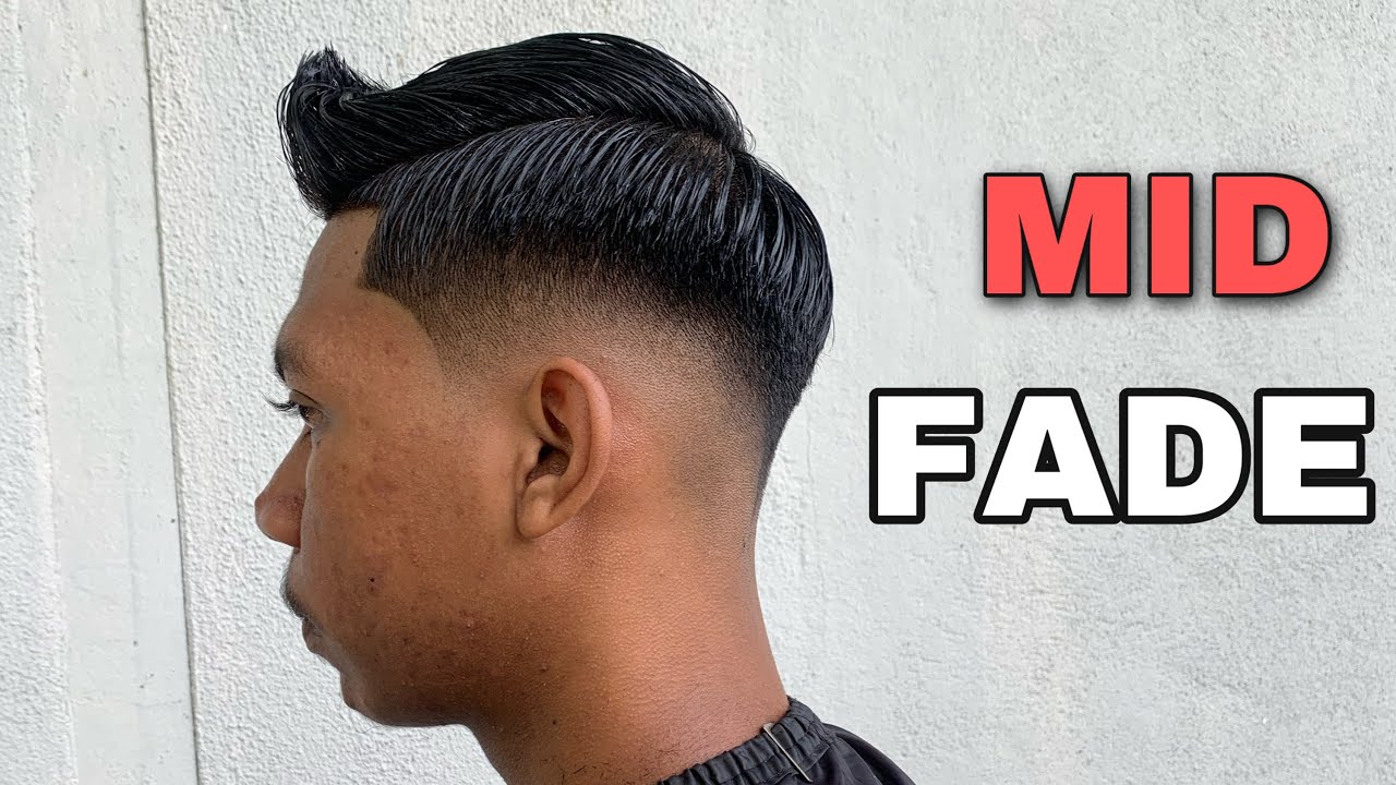 CARA PALING MUDAH POTONG RAMBUT MID FADE