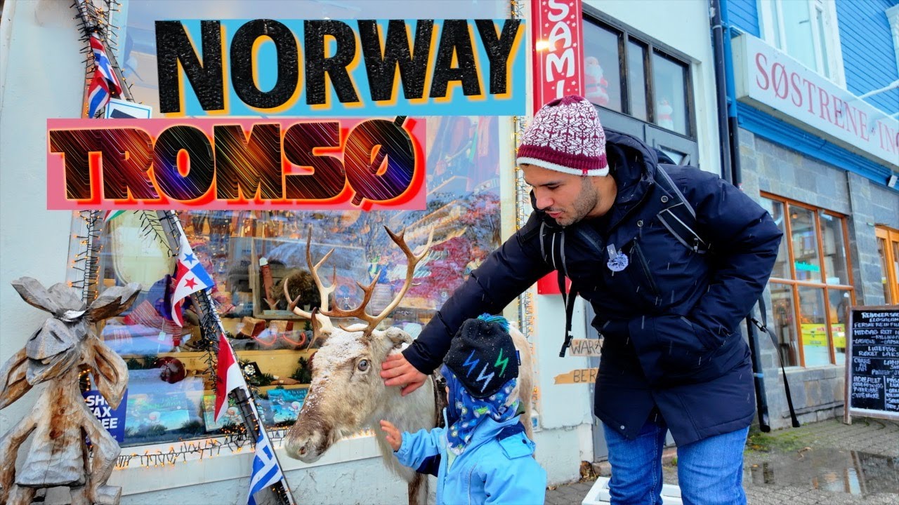 Kuzeyin Parisi Tromsø Ṣehrini Kızımla Beraber Geziyoruz